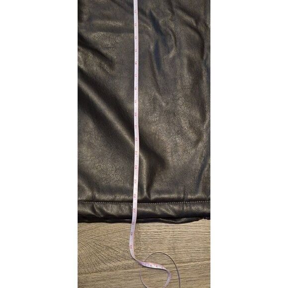 Columbia Men’s Leather Jacket Fur Lining Brown Bomber Sportswear Coat Size XL - Picture 4 of 7